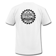 Load image into Gallery viewer, Never Stop Building Breuer Builds Premium T-Shirt - white
