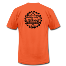 Load image into Gallery viewer, Never Stop Building Breuer Builds Premium T-Shirt - orange
