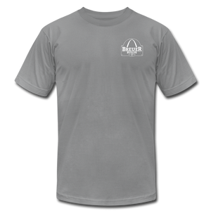 Support over Competition 2 Beuer Builds Premium T-Shirt - slate