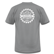 Load image into Gallery viewer, Support over Competition 2 Beuer Builds Premium T-Shirt - slate
