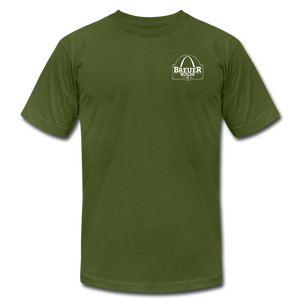 Support over Competition 2 Beuer Builds Premium T-Shirt - olive