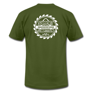 Support over Competition 2 Beuer Builds Premium T-Shirt - olive