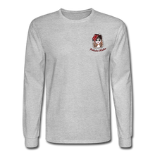 Load image into Gallery viewer, Polkdot Welder Long Sleeve T-Shirt - heather gray
