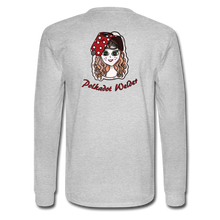 Load image into Gallery viewer, Polkdot Welder Long Sleeve T-Shirt - heather gray
