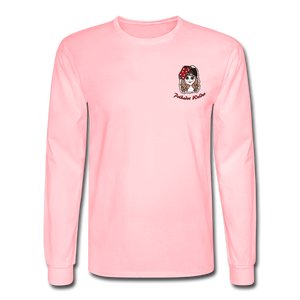 Polkdot Welder Long Sleeve T-Shirt - pink