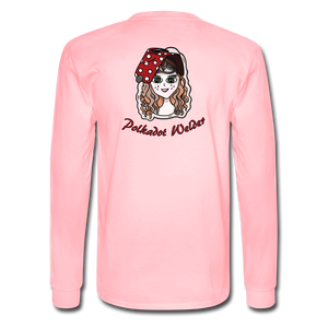 Polkdot Welder Long Sleeve T-Shirt - pink