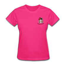 Load image into Gallery viewer, Polkadot Welder Women&#39;s T-Shirt - fuchsia
