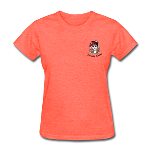 Polkadot Welder Women's T-Shirt - heather coral