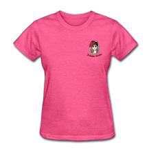 Load image into Gallery viewer, Polkadot Welder Women&#39;s T-Shirt - heather pink
