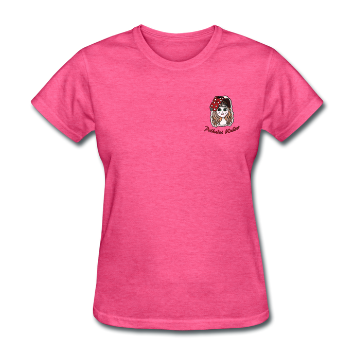 Polkadot Welder Women's T-Shirt - heather pink