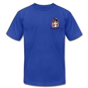 Polkadot Welder Premium T-Shirt - royal blue