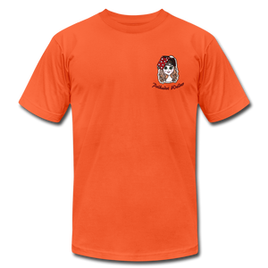 Polkadot Welder Premium T-Shirt - orange