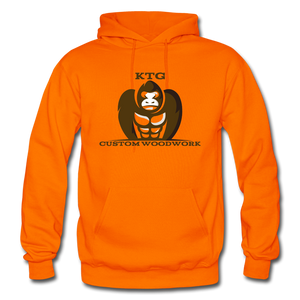 KTG Custom Woodworks Hoodie - orange