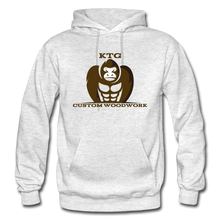 Load image into Gallery viewer, KTG Custom Woodworks Hoodie - light heather gray

