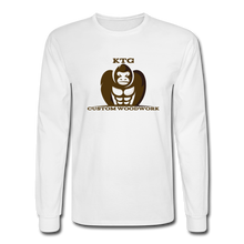 Load image into Gallery viewer, KTG Custom Woodwork Long Sleeve T-Shirt - white
