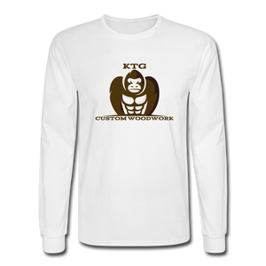 KTG Custom Woodwork Long Sleeve T-Shirt - white