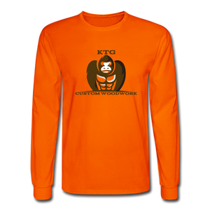 KTG Custom Woodwork Long Sleeve T-Shirt - orange