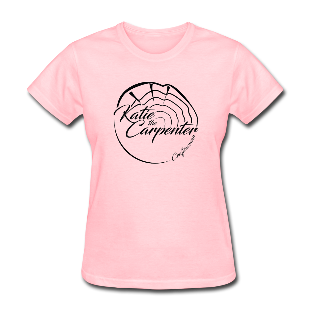 Katie the Carpenter Women's T-Shirt - pink