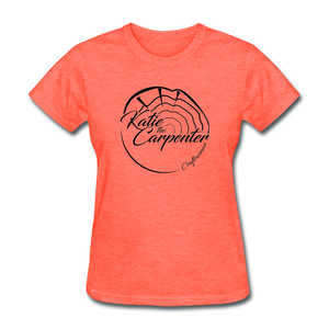 Katie the Carpenter Women's T-Shirt - heather coral