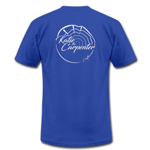 Load image into Gallery viewer, Katie the Carpenter Premium T-Shirt - royal blue
