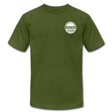 Load image into Gallery viewer, Katie the Carpenter Premium T-Shirt - olive
