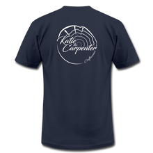 Load image into Gallery viewer, Katie the Carpenter Premium T-Shirt - navy
