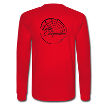 Load image into Gallery viewer, Katie the Carpenter Long Sleeve T-Shirt - red
