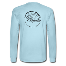 Load image into Gallery viewer, Katie the Carpenter Long Sleeve T-Shirt - powder blue
