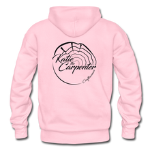 Load image into Gallery viewer, Katie the Carpenter Hoodie - light pink
