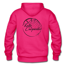 Load image into Gallery viewer, Katie the Carpenter Hoodie - fuchsia
