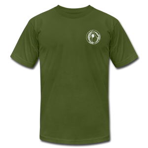 L & E Custom Woodworks Premium T-Shirt - olive