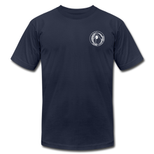 Load image into Gallery viewer, L &amp; E Custom Woodworks Premium T-Shirt - navy
