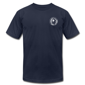 L & E Custom Woodworks Premium T-Shirt - navy