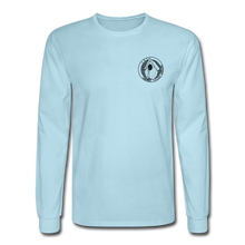 Load image into Gallery viewer, L &amp; E Custom Woodworks  Long Sleeve T-Shirt - powder blue
