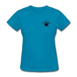 Dustan Sweely Women's T-Shirt - turquoise