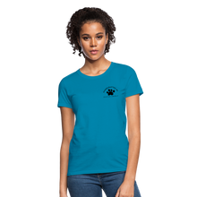 Load image into Gallery viewer, Dustan Sweely Women&#39;s T-Shirt - turquoise
