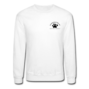 Dustan Sweely Crewneck Sweatshirt - white