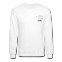 Load image into Gallery viewer, Waddle Wood Creations Crewneck Sweatshirt - white
