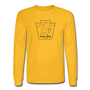 Waddle Wood Creations Long Sleeve T-Shirt - gold