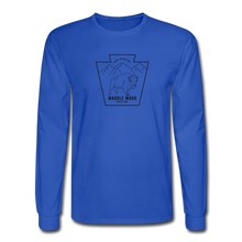Load image into Gallery viewer, Waddle Wood Creations Long Sleeve T-Shirt - royal blue
