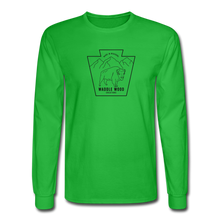 Load image into Gallery viewer, Waddle Wood Creations Long Sleeve T-Shirt - bright green

