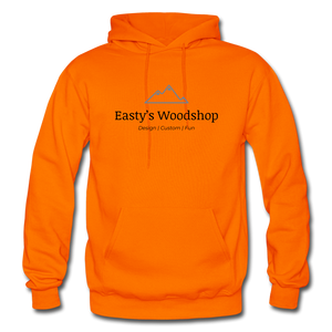 Easty's Woodshop Hoodie - orange