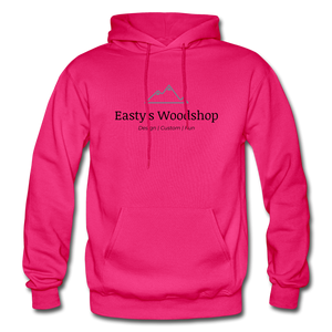 Easty's Woodshop Hoodie - fuchsia