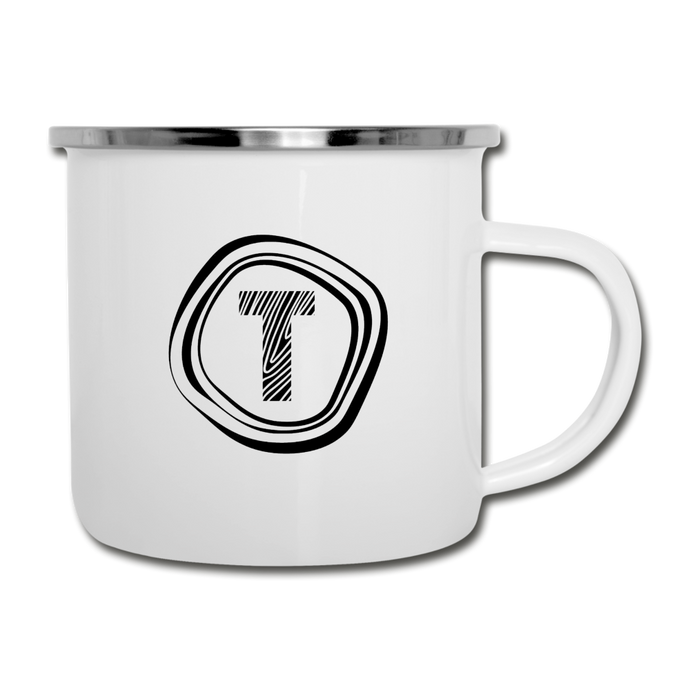 Tanner's Timber Camper Mug - white