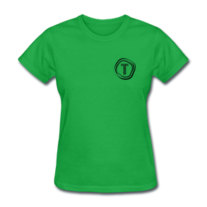 Tanner's Timber Women's T-Shirt - bright green