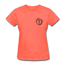 Load image into Gallery viewer, Tanner&#39;s Timber Women&#39;s T-Shirt - heather coral
