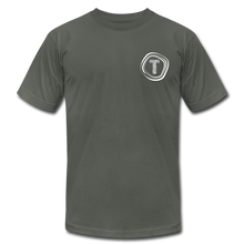 Load image into Gallery viewer, Tanner&#39;s Timber Premium T-Shirt - asphalt
