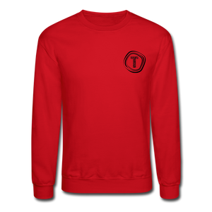 Tanner's Timber Crewneck Sweatshirt - red