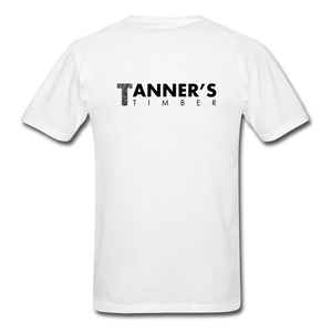 Tanner's Timber Gildan Ultra Cotton T-Shirt - white