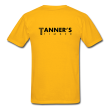 Load image into Gallery viewer, Tanner&#39;s Timber Gildan Ultra Cotton T-Shirt - gold
